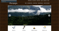 Desktop Screenshot of cherrapunjee.com